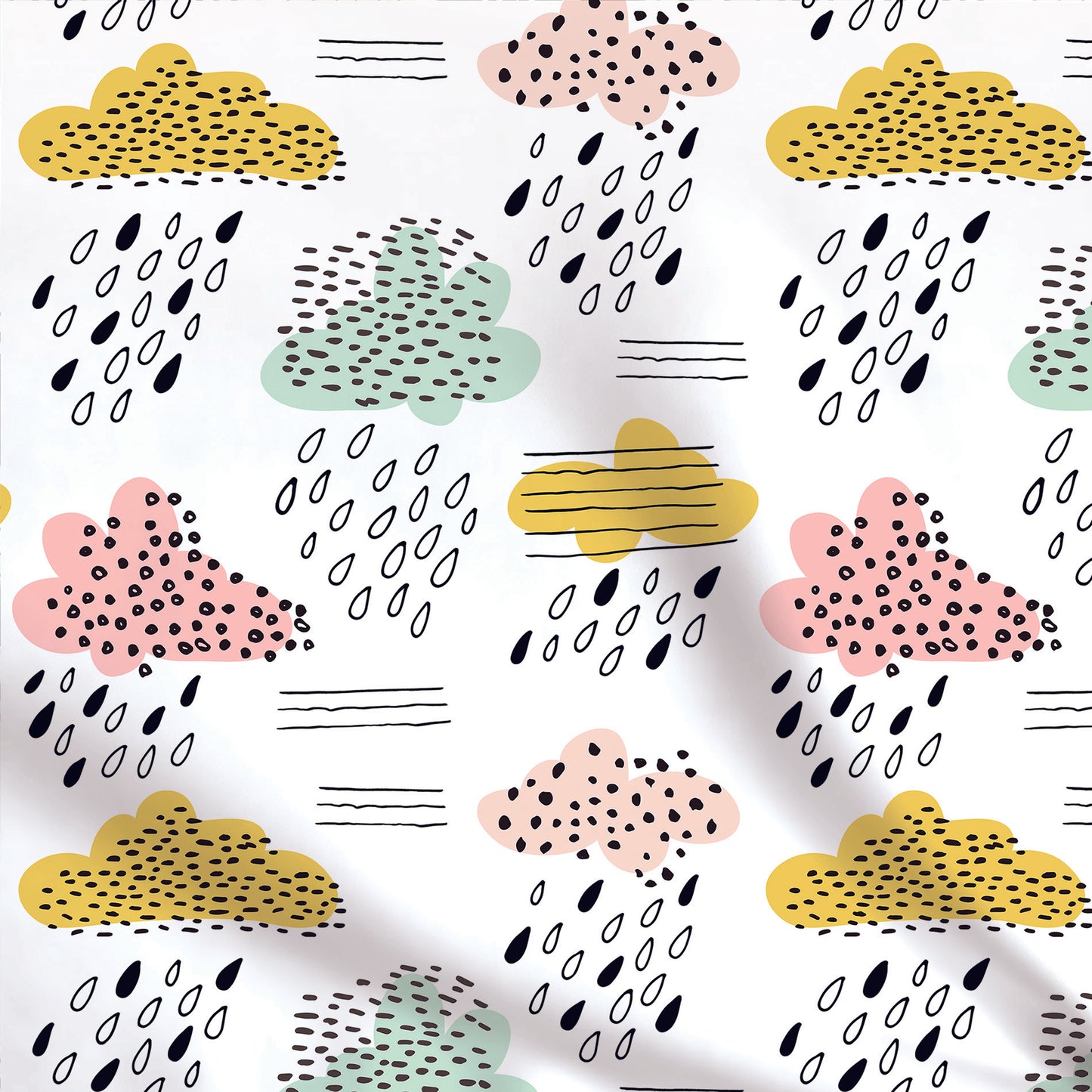 Tissus | Nuages de pluie