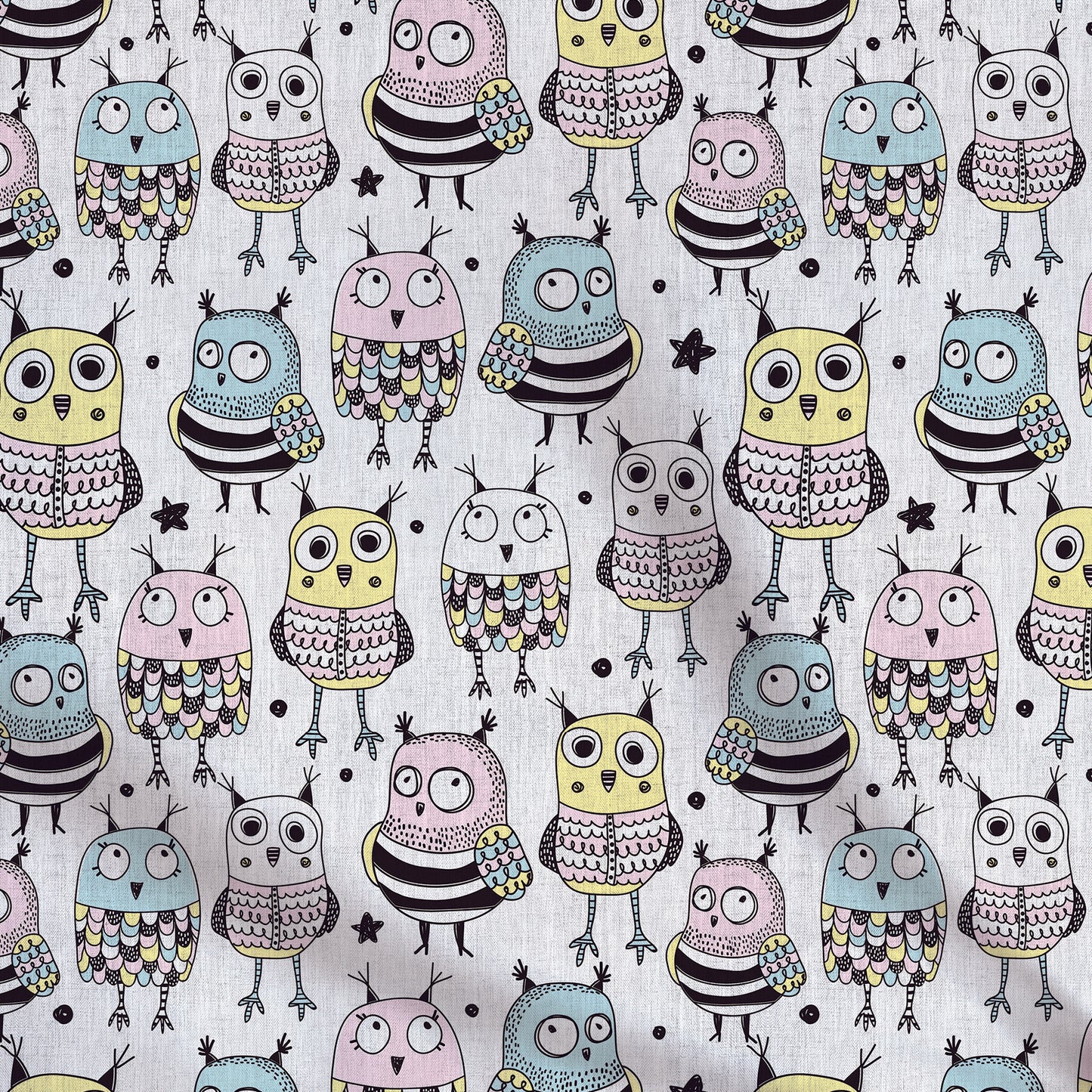 Fabrics | Funny Owls