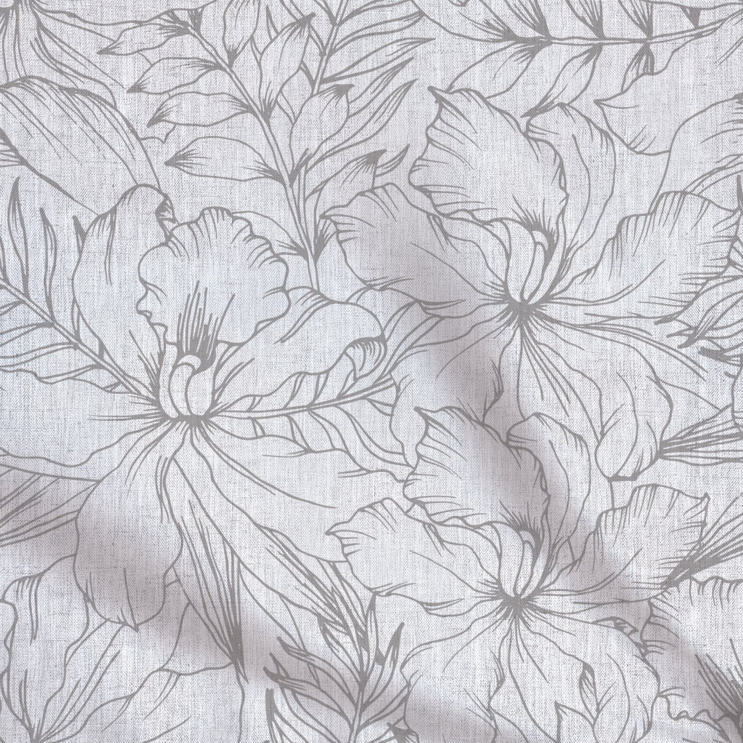 Fabrics | Exotic line flowers