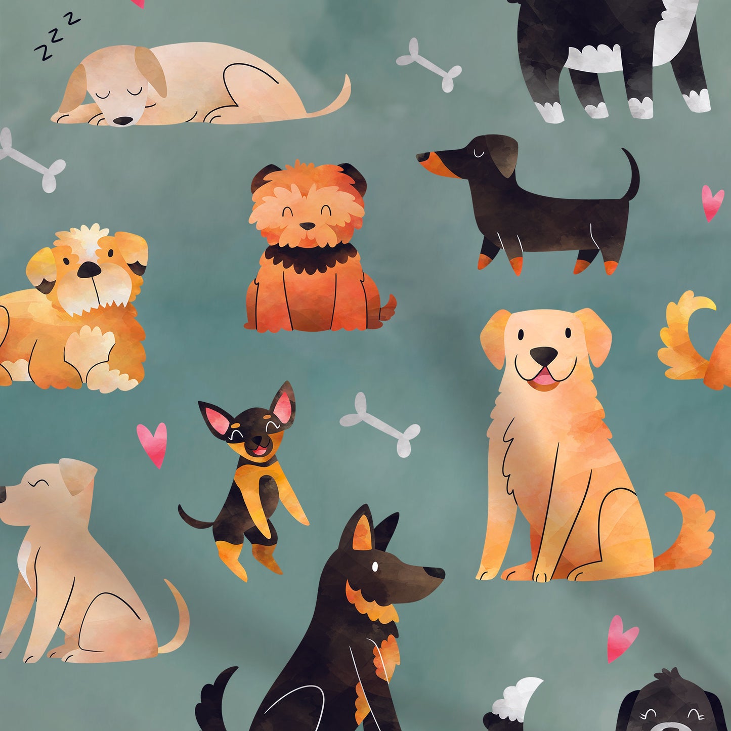 Tissus | Chiens