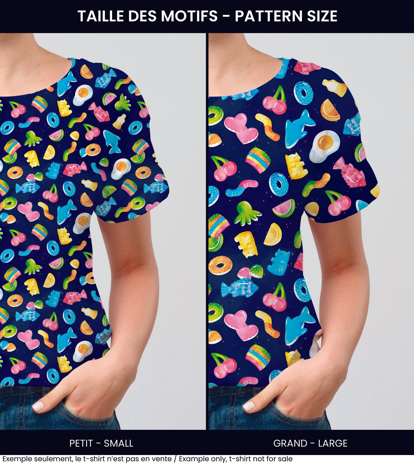 Fabrics | Jujubes - blue