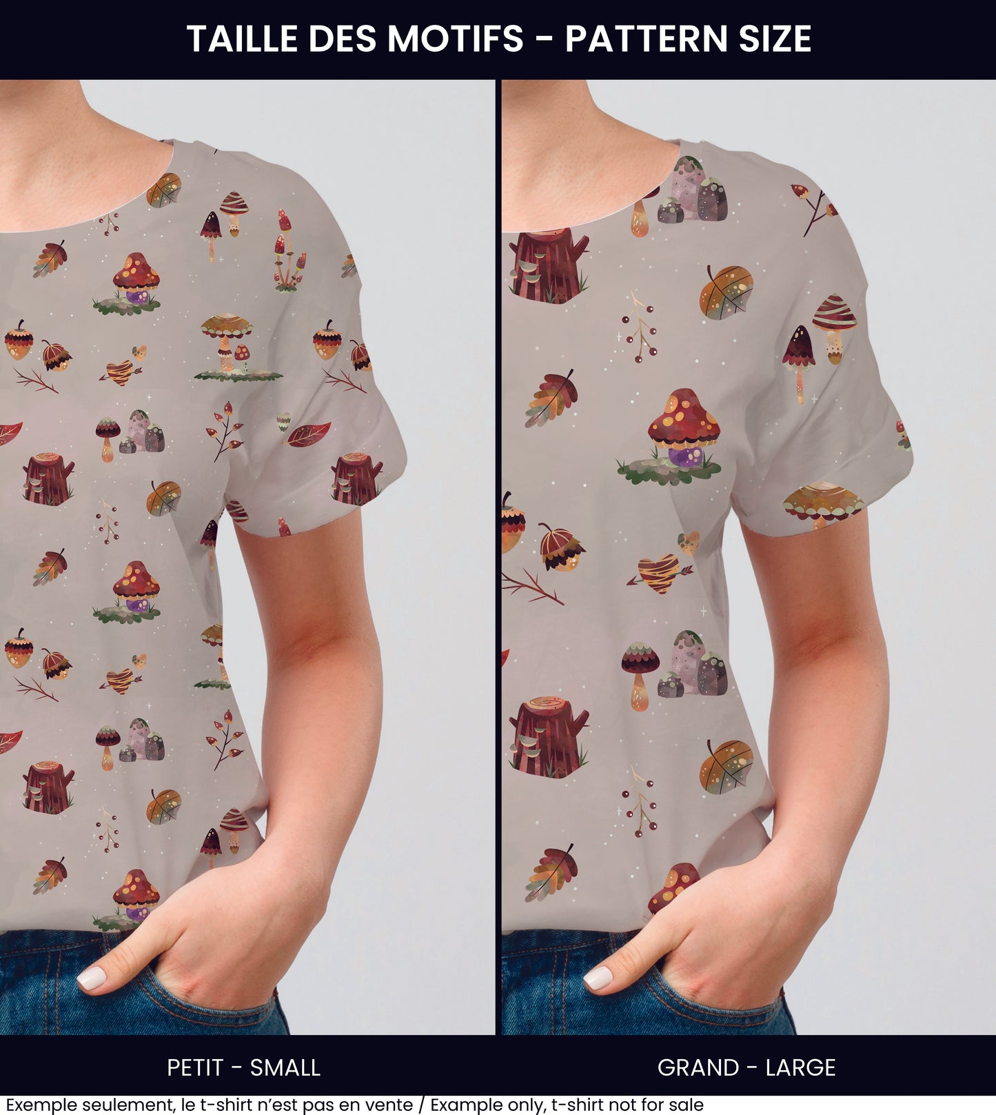Fabrics | Forest Mushrooms