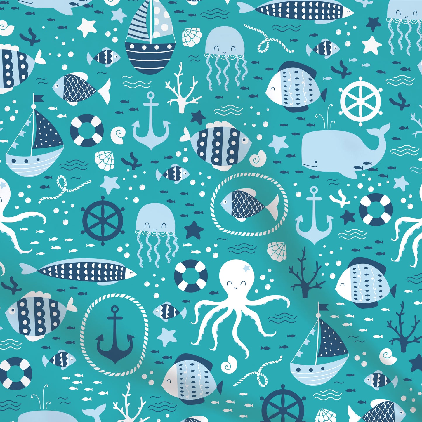 Fabrics | Ocean Jellyfish