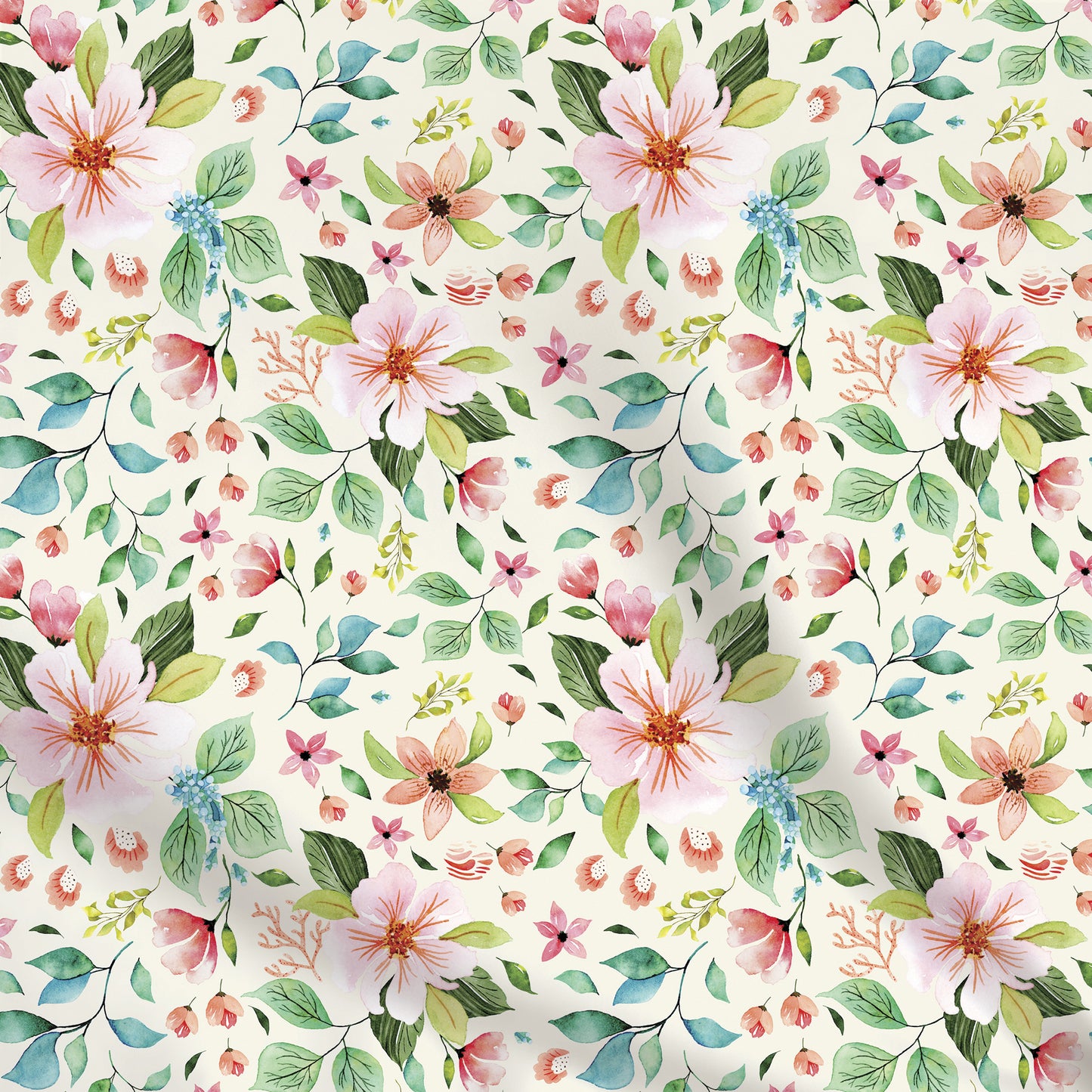 Fabrics | Vibrant Enchanted Garden