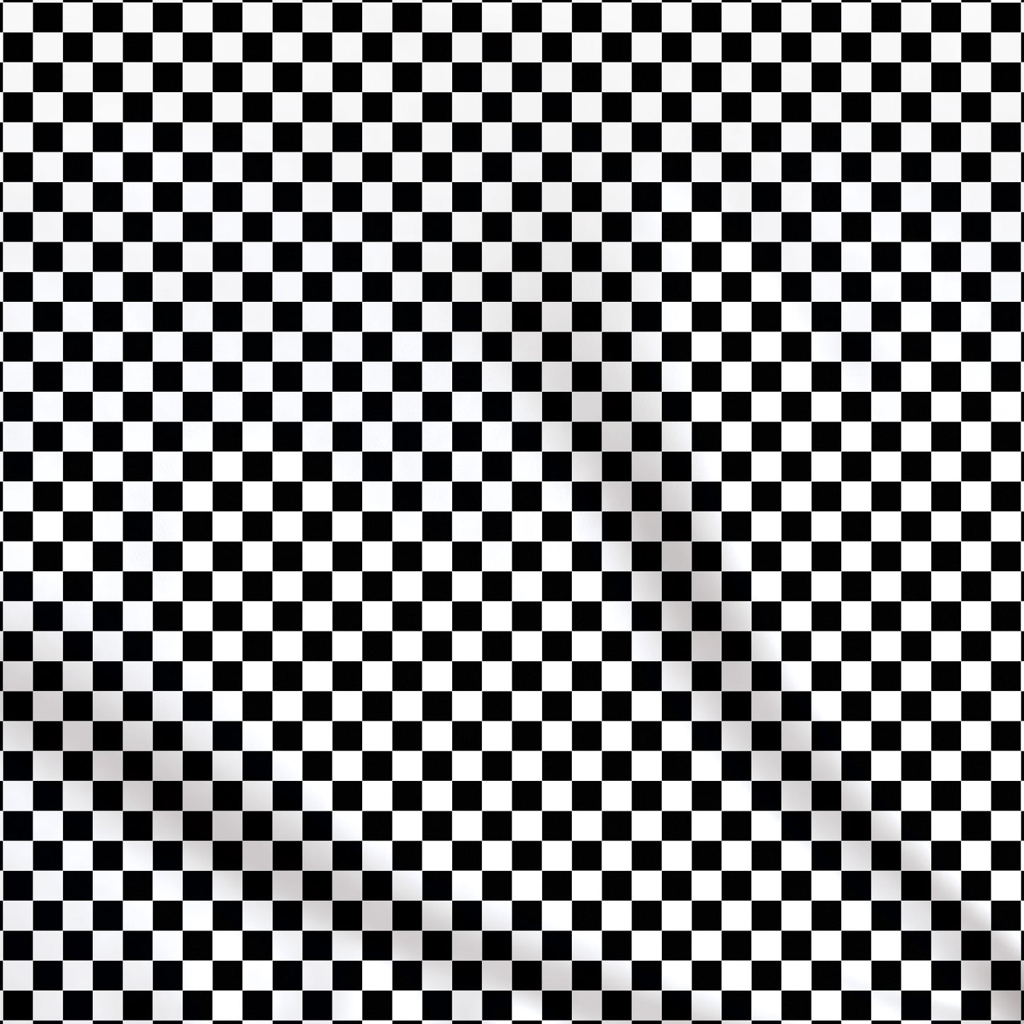 Tissus | Damier - Noir & blanc