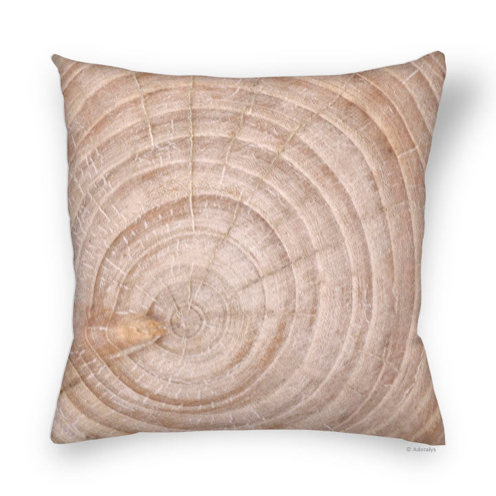 Cushion cover | Wooden log - Colors