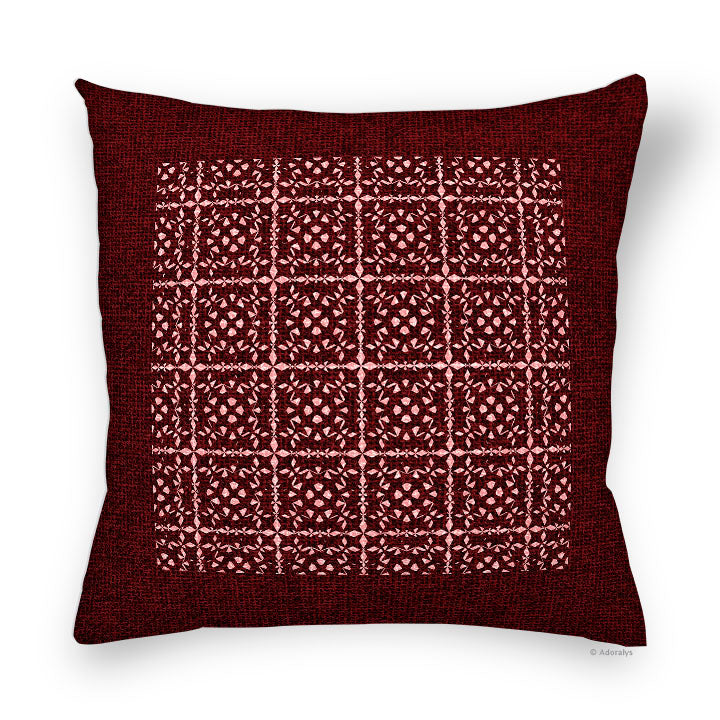 Cushion cover | Little stars - Red