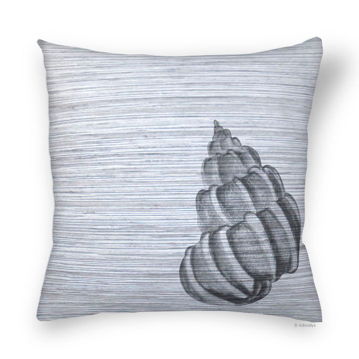 Cushion Cover | Wedge Shell - Grey