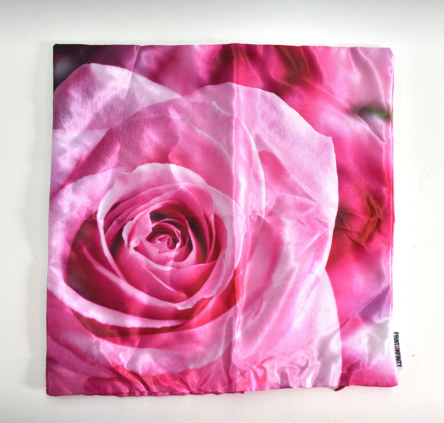 Cushion Cover 14x14 - Satin | Pink - Pink #1