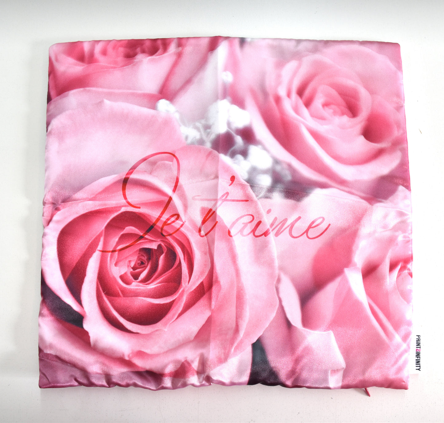Cushion Cover 14x14 - Satin | Pink - Pink #2