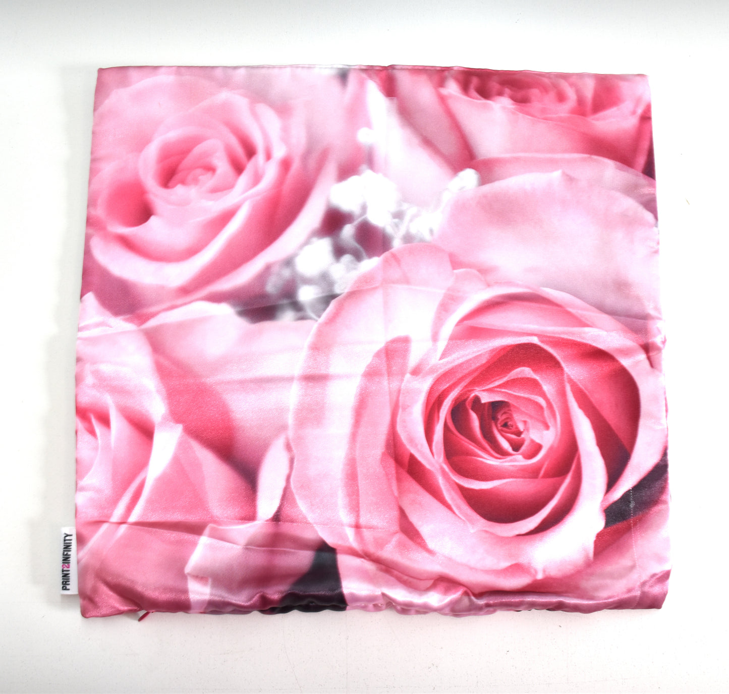Cushion Cover 14x14 - Satin | Pink - Pink #2