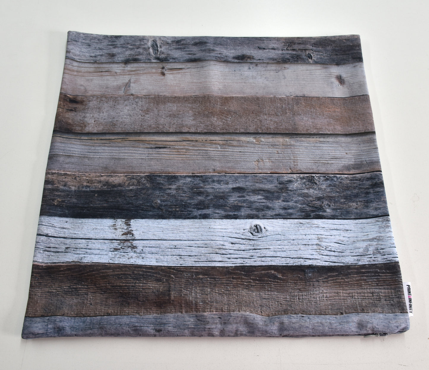 Cushion Cover 18x18 - Canvas | Barnwood - Brown