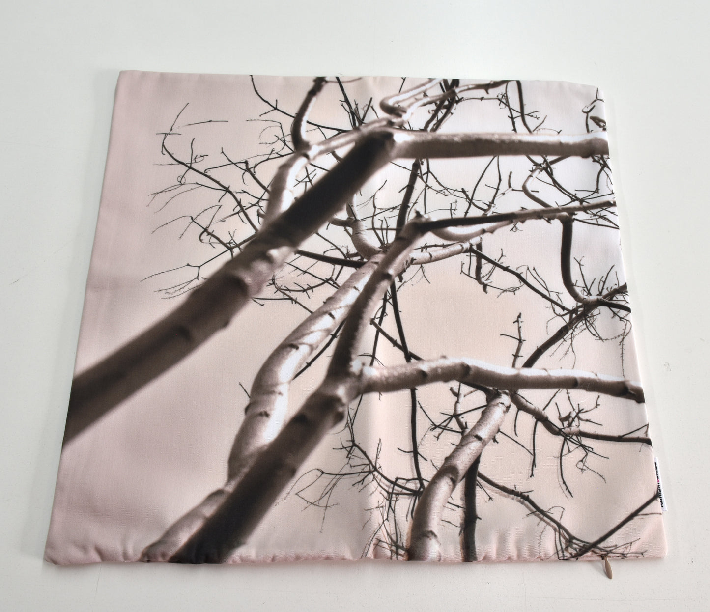 Cushion Cover 18x18 - Canvas | Tree Branches - Brown