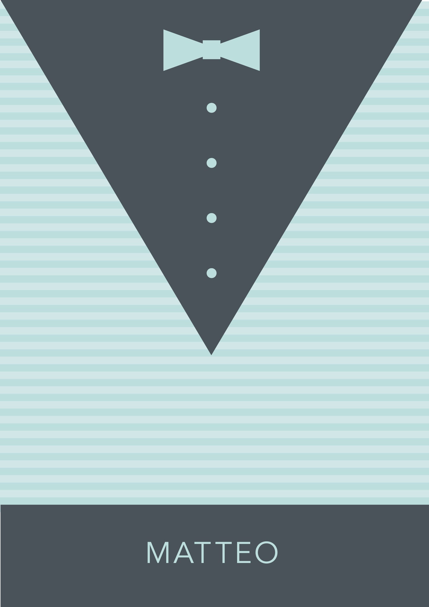 Couverture personnalisable | Tuxedo