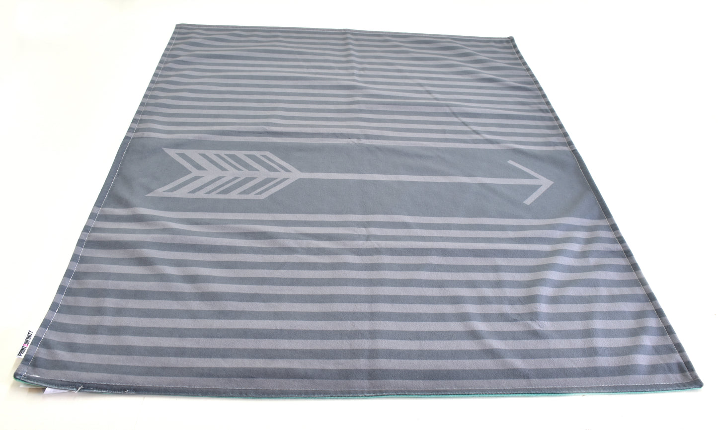 Couverture 27x39 - Velour mat | Bébé d'amour