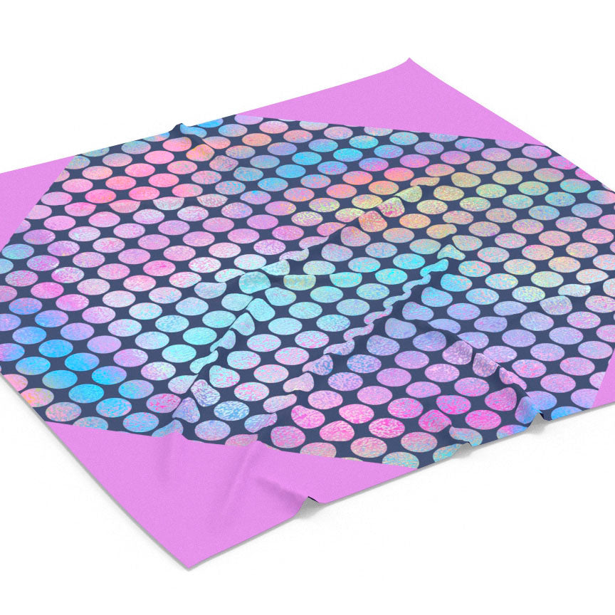 Emballage cadeau réutilisable | Cercles texturés