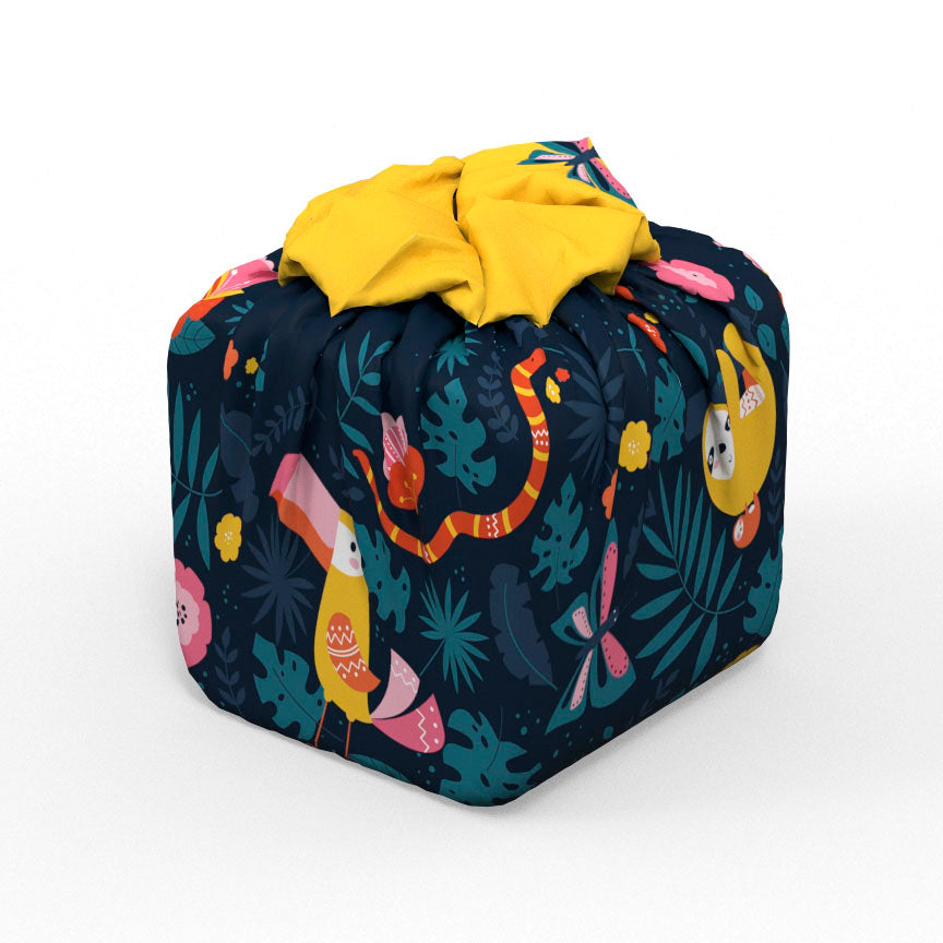 Emballage cadeau réutilisable | Jungle