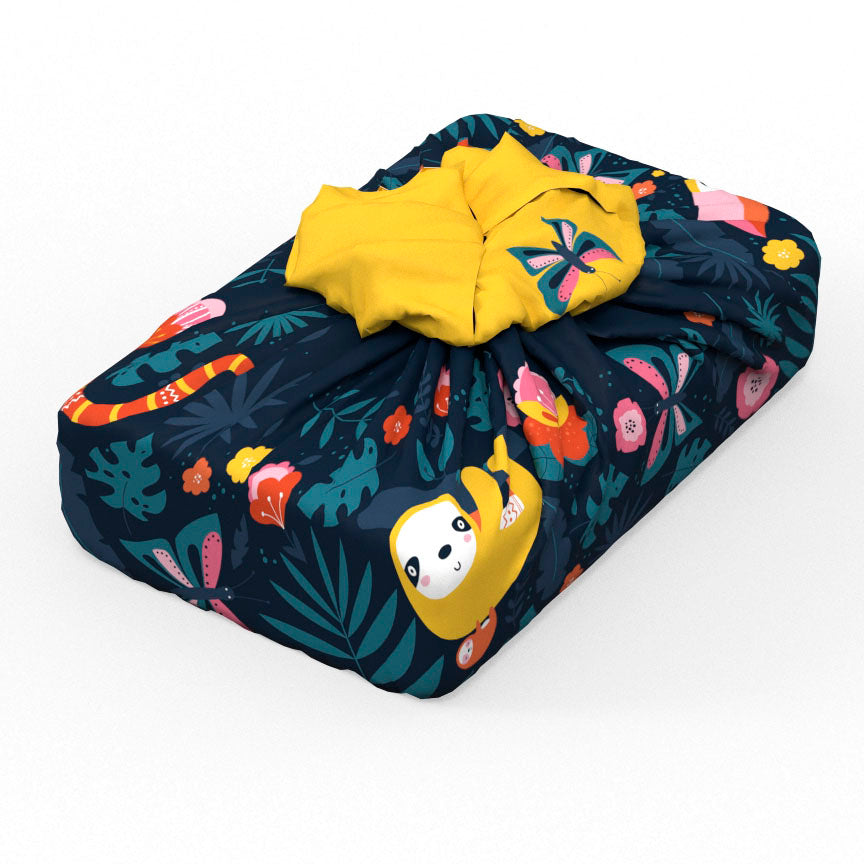 Emballage cadeau réutilisable | Jungle