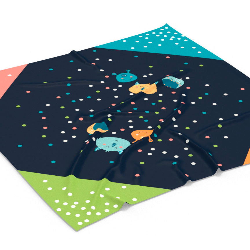 Emballage cadeau réutilisable | Petits monstres
