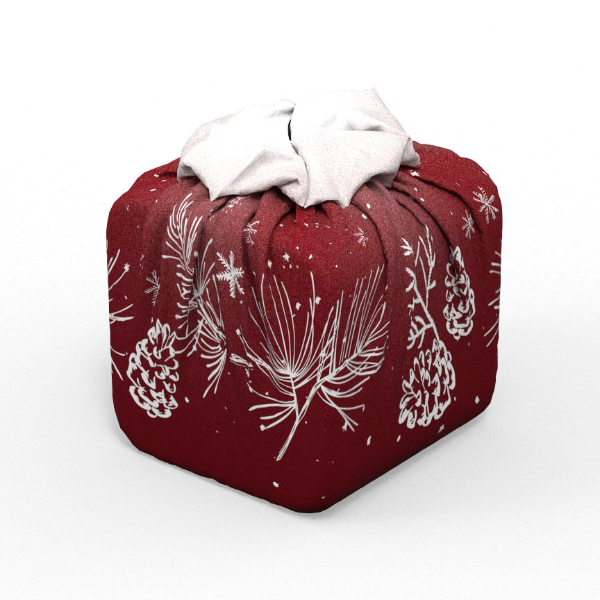 Reusable Gift Wrap | Christmas Branches