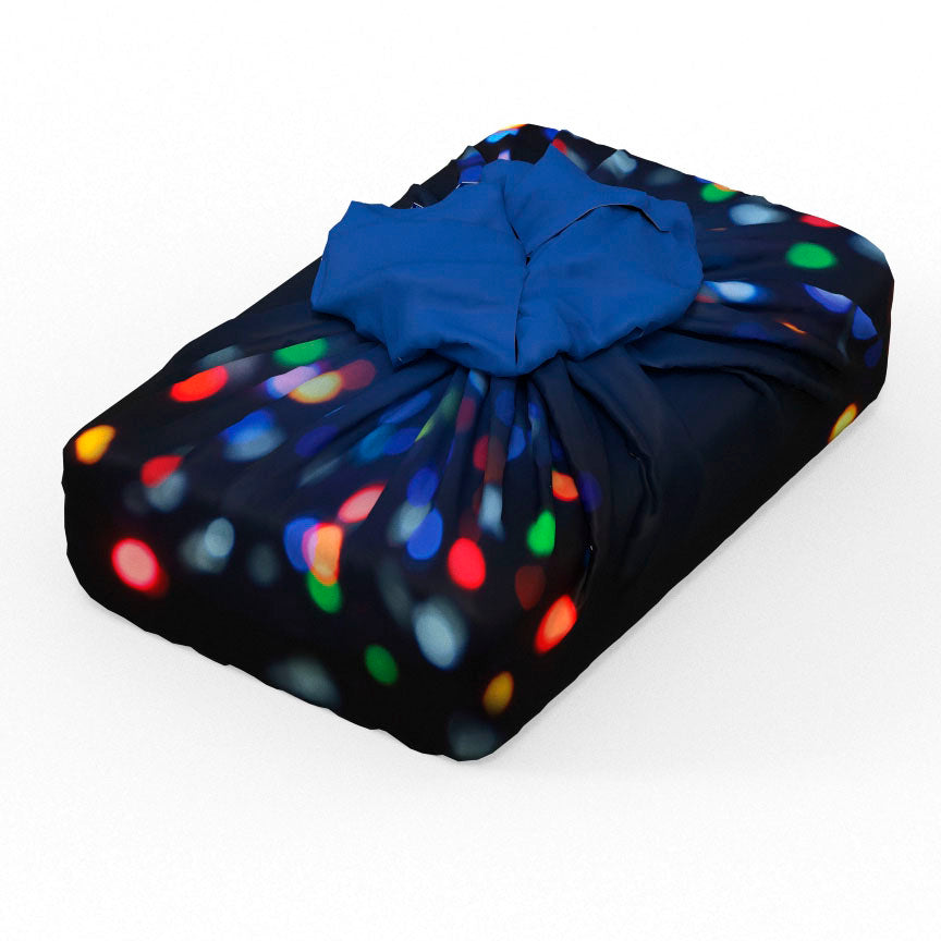 Reusable Gift Wrap | Christmas Lights
