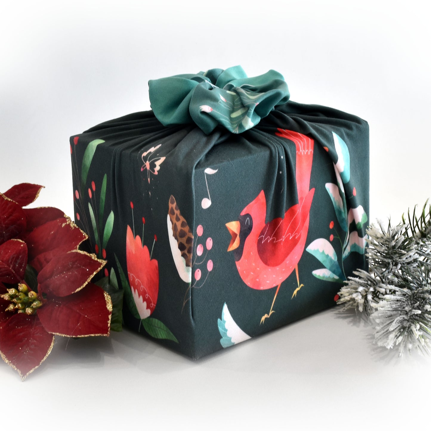 Emballage cadeau réutilisable | Cardinaux