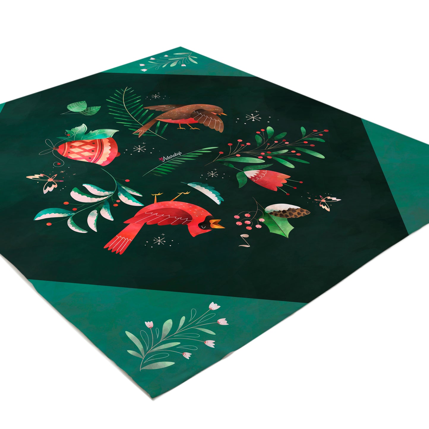Emballage cadeau réutilisable | Cardinaux