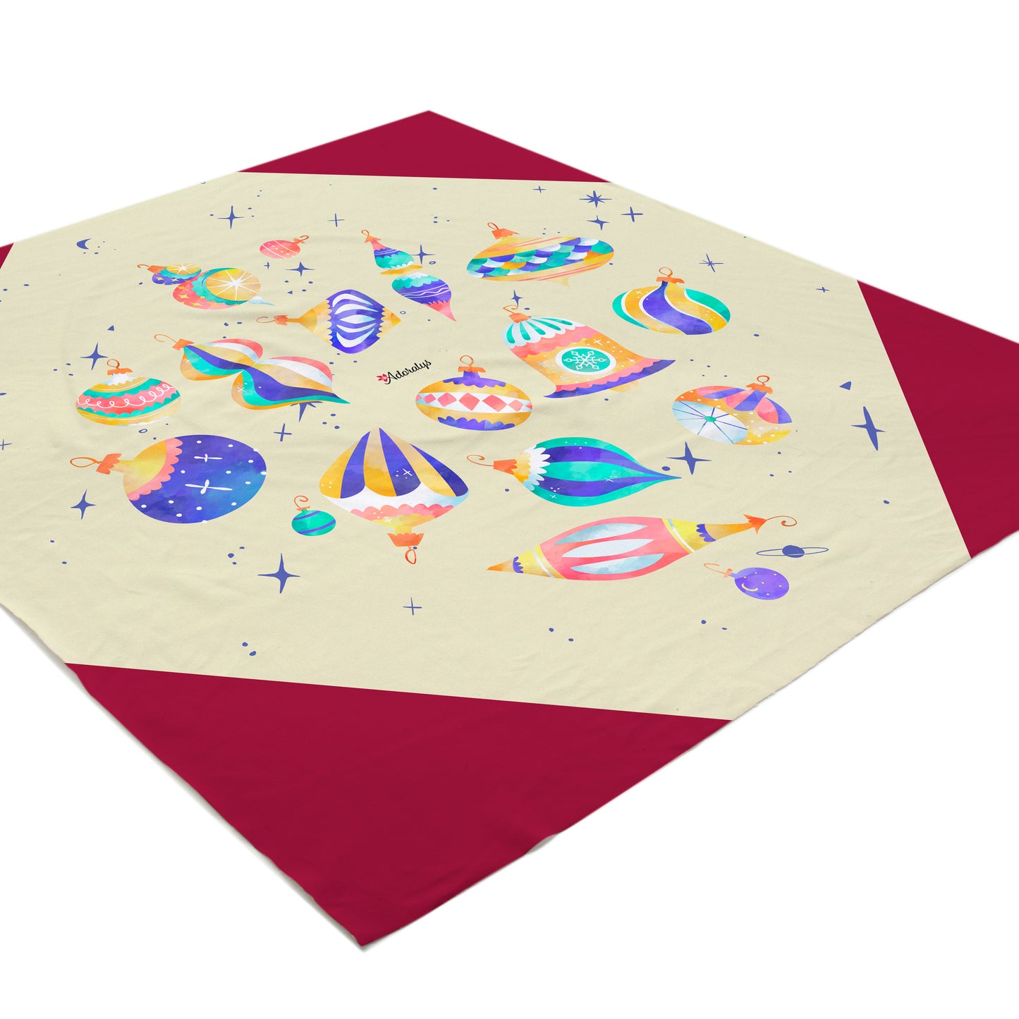 Reusable Gift Wrap | Christmas Baubles