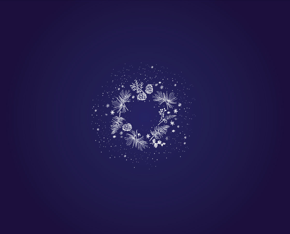 Tablecloth | Branches - Blue