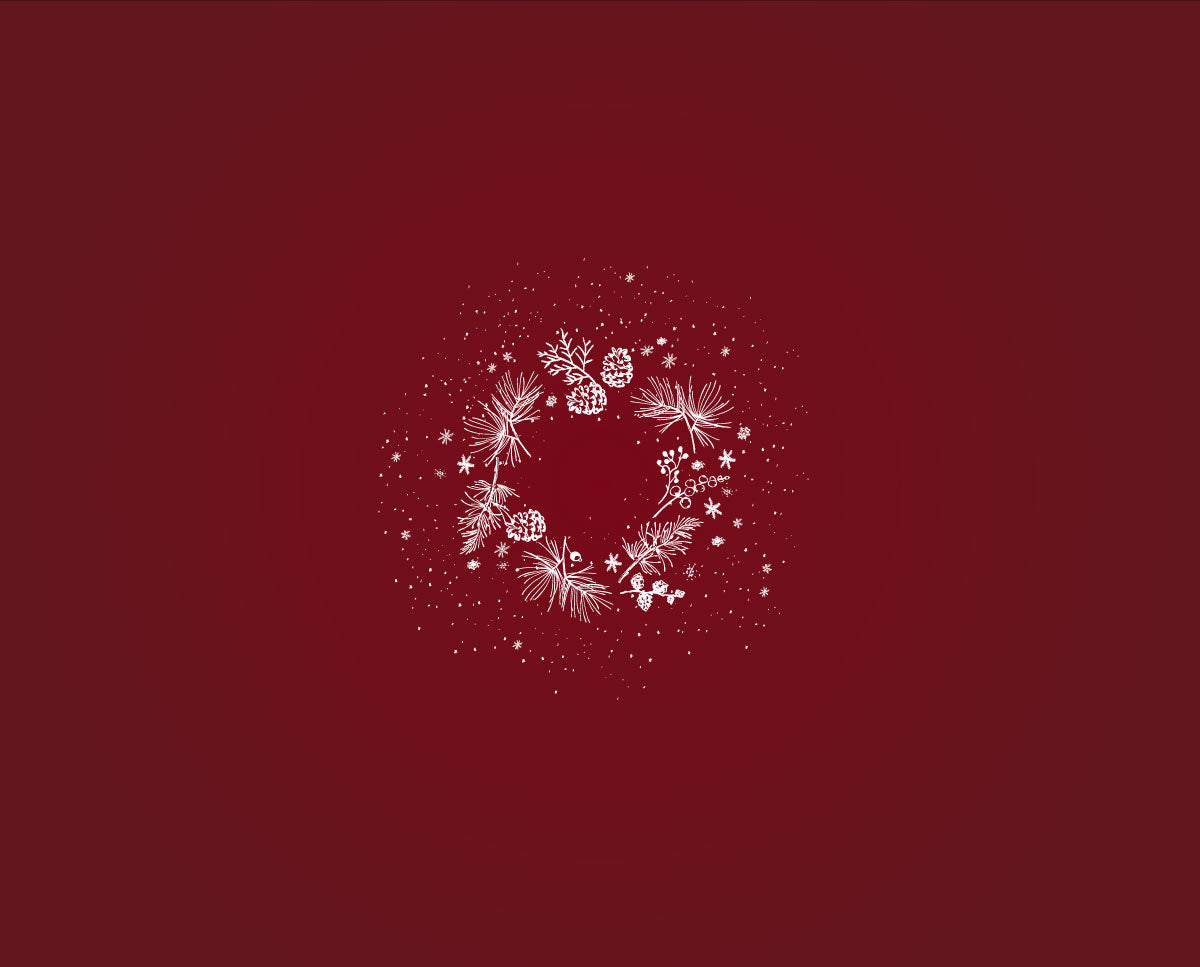 Tablecloth | Branches - Red