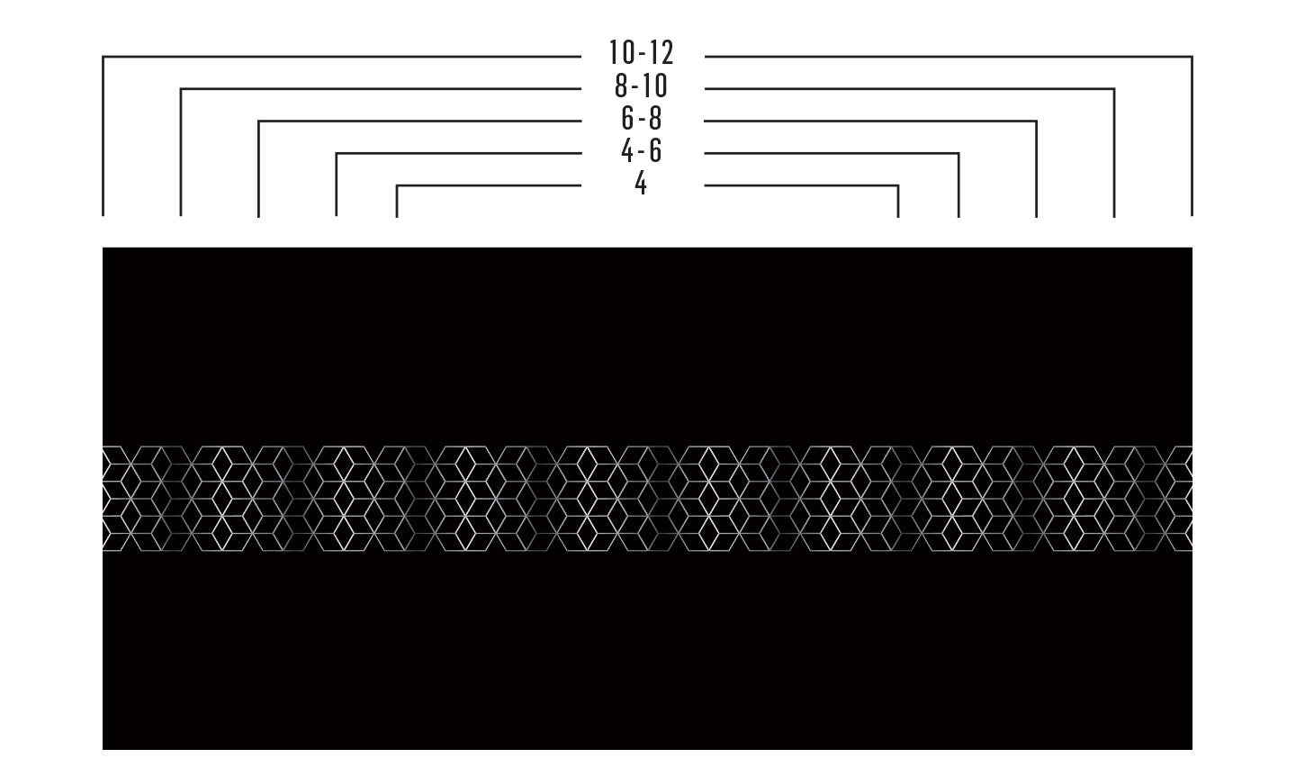 Tablecloth | Silver Geometry - Black