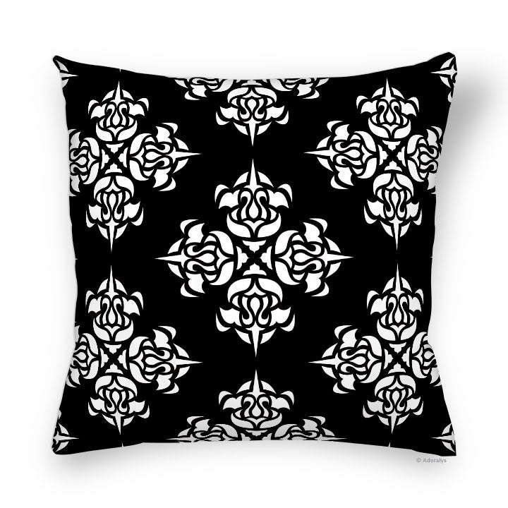 Cushion Cover | Foliages - Black and White
