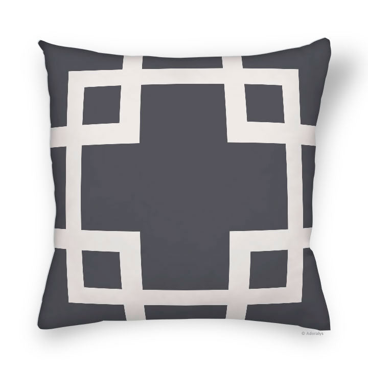 Cushion cover | Square - Grey