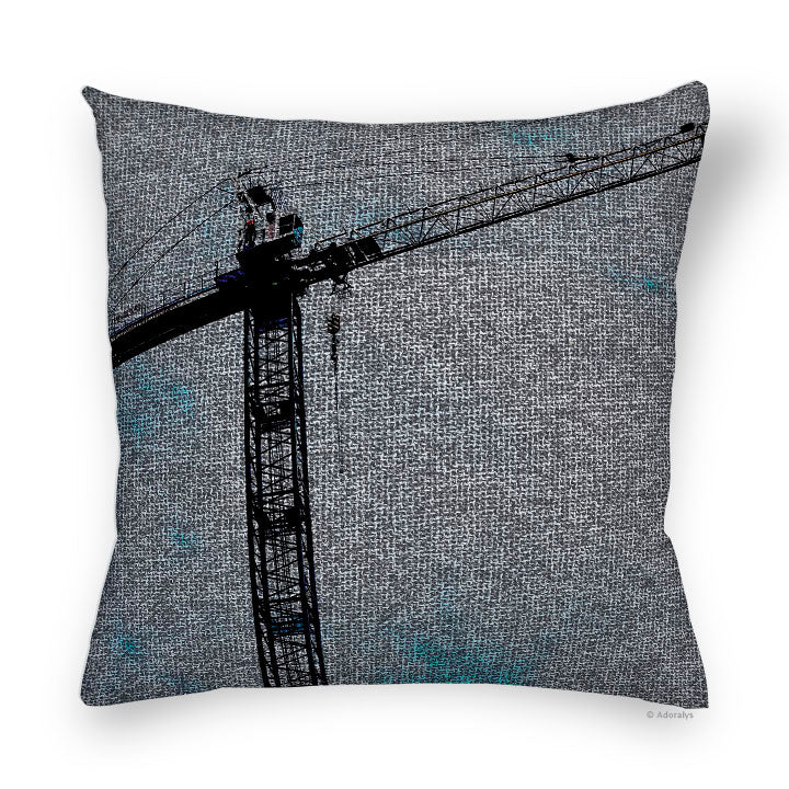 Cushion cover | Crane - Grey