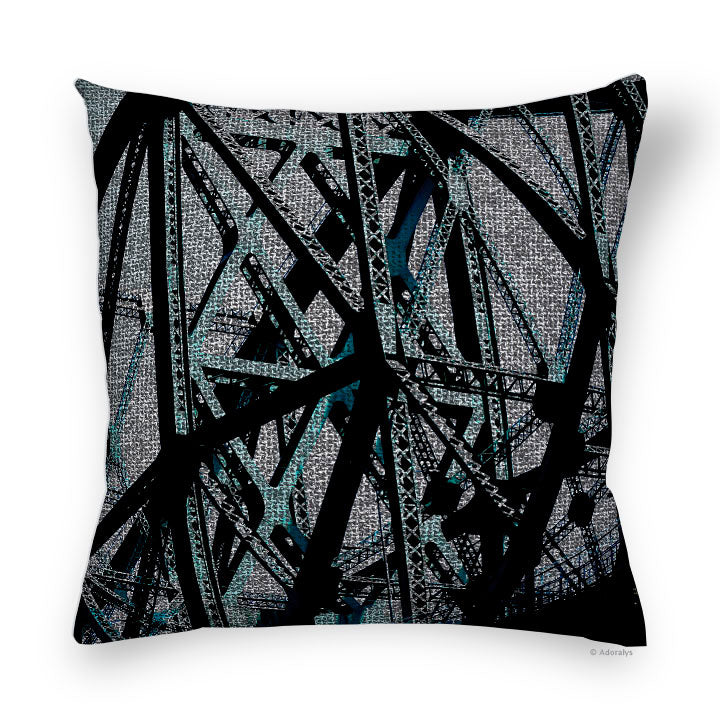 Cushion Cover | Bridge Structure - Textured Grey