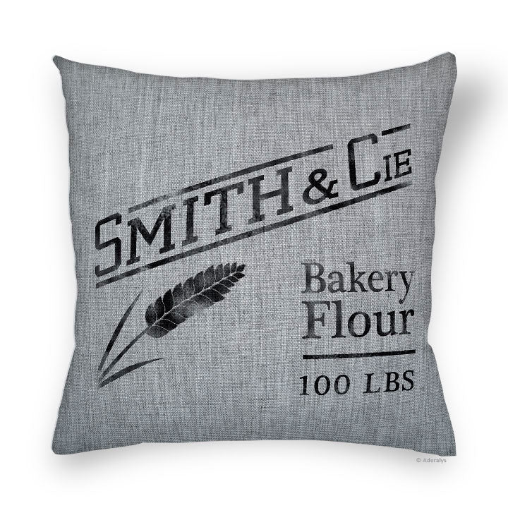 Cushion Cover | Bakery Flour - Grey