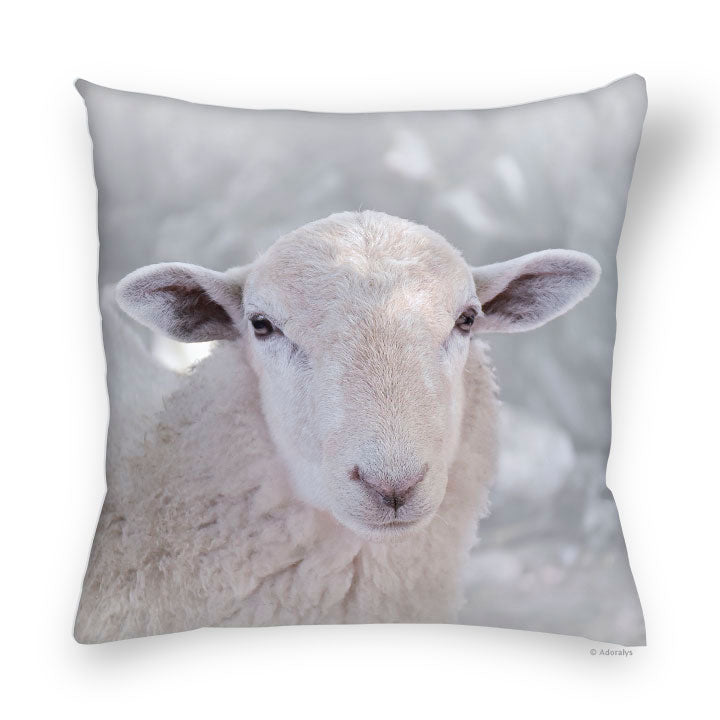 Cushion cover | Lambskin - Beige