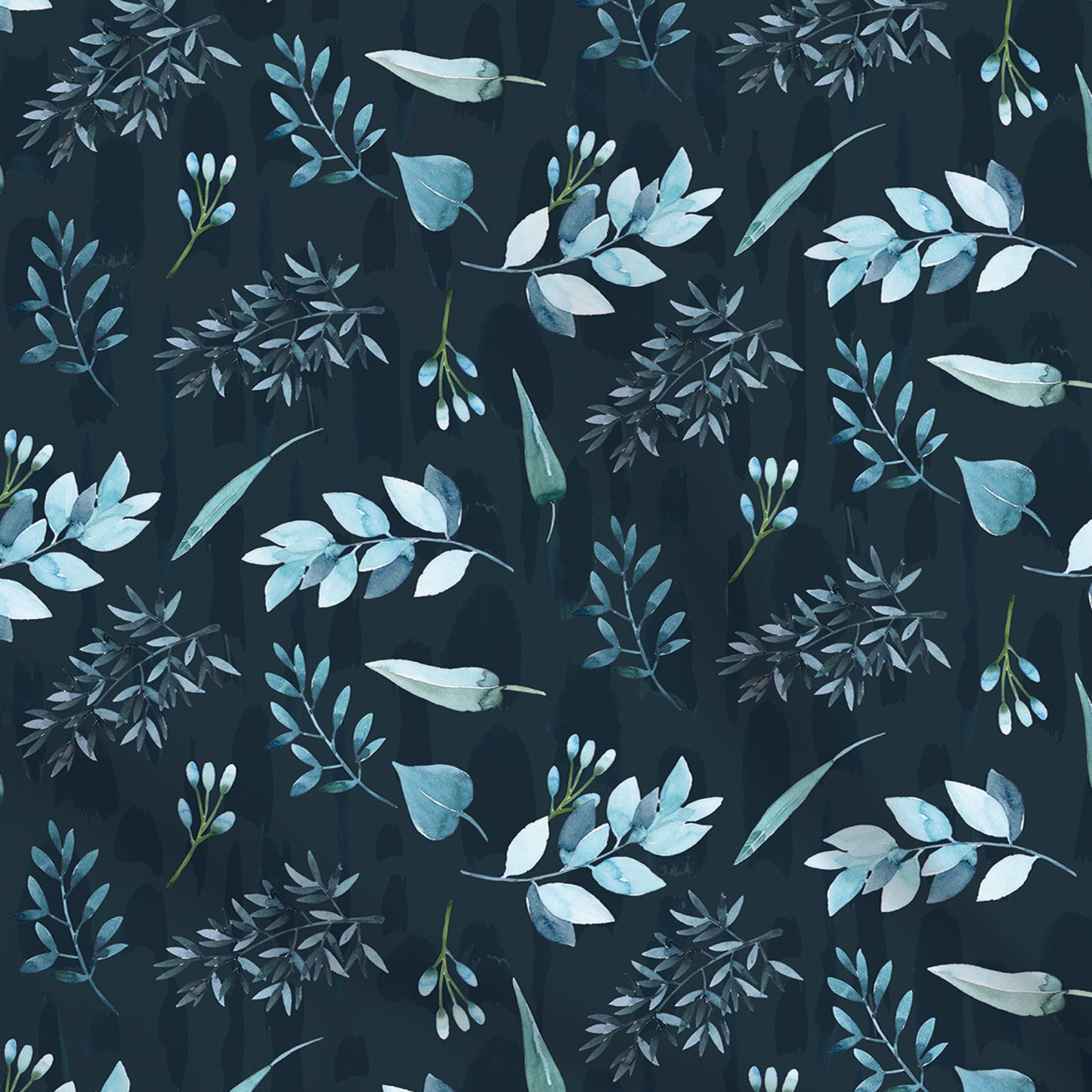 Fabrics | Blue foliage