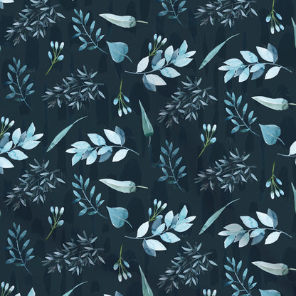 Fabrics | Blue foliage