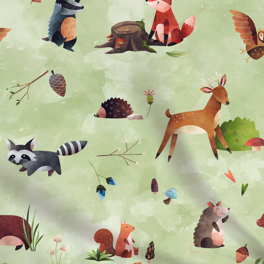 Tissus | Animaux de la forêt