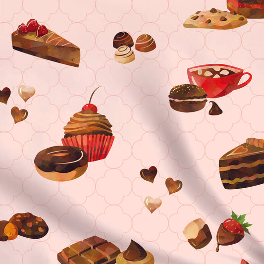 Tissus | Dessert chocolaté