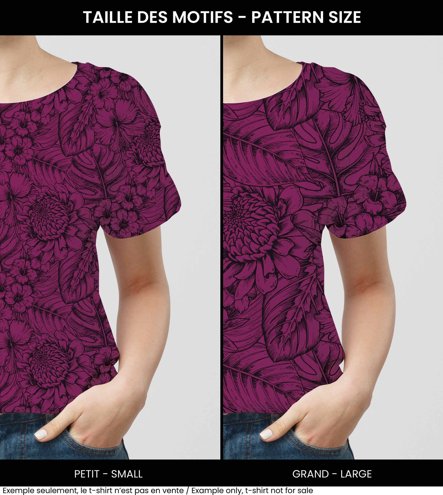Fabrics | Tropical Escape Fuchsia