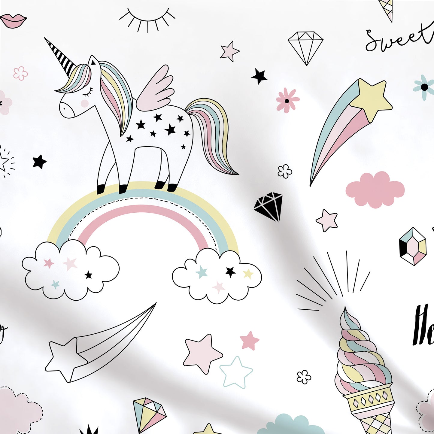 Tissus | Rêve de licorne