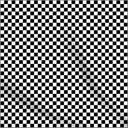Tissus | Damier - Noir & blanc