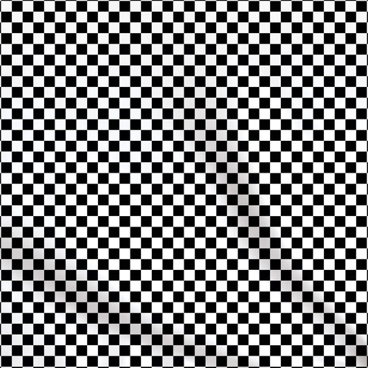 Tissus | Damier - Noir & blanc