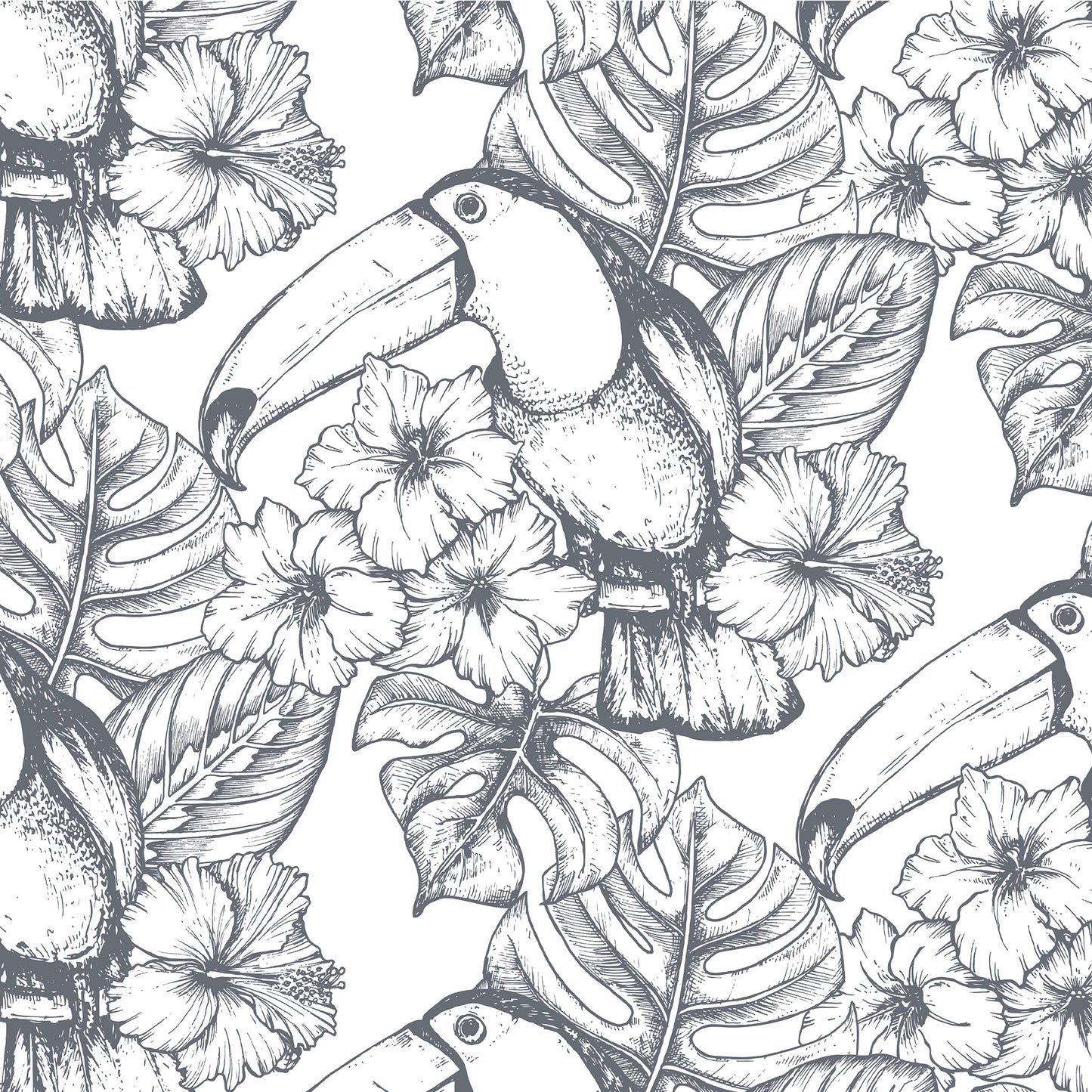 Tissus | Jardin toucan