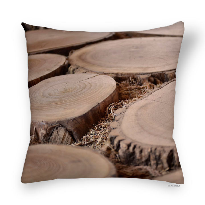 Cushion cover | Logs 2 - Colors