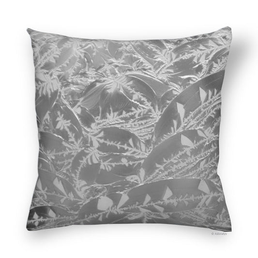 Cushion cover | Ice crystals - Grey