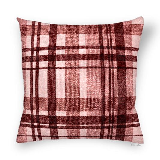 Cushion cover | Checkered 2 - Red