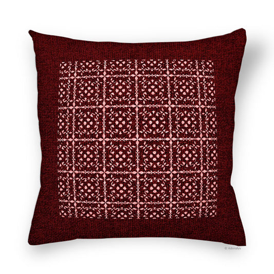 Cushion cover | Little stars - Red